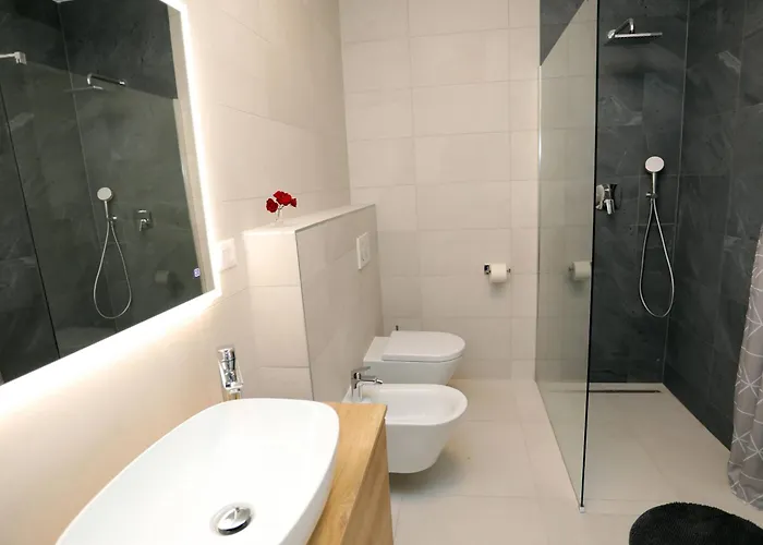 New Luxury Air-conditioned Apartment, With Jacuzzi, Free Parking And Gardens Apartment Pula